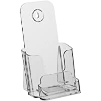 Porte-prospectus de format DIN long (99 x 210 mm) avec porte-cartes de visite-porte-cartes et support pour cartes de…